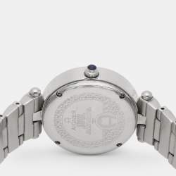 Pre Owned Aigner Blue Stainless Steel Siena Women's Wristwatch 32mm