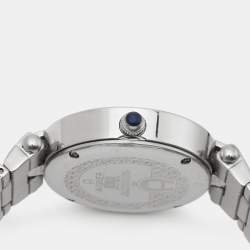 Pre Owned Aigner Blue Stainless Steel Siena Women's Wristwatch 32mm