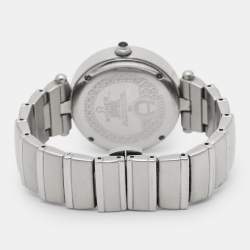 Pre Owned Aigner Blue Stainless Steel Siena Women's Wristwatch 32mm