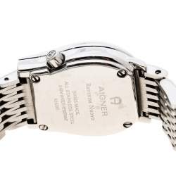 Pre Owned Aigner Silver Stainless Steel Ravenna Nuovo A25200 Women's Wristwatch 24 mm