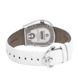 Pre Owned Aigner Mother of Pearl Gold Plated Stainless Steel Venezia A39200 Women's Wristwatch 36 mm