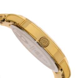 Pre Owned Aigner Gold Plated Stainless Steel Cortina A26300 Women's Wristwatch 36 mm