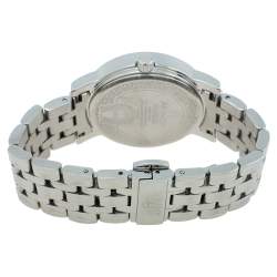 Pre Owned ساعة يد نسائية أيغنر كورتينا أيه 26300 ستانليس ستيل فضي 35 مم