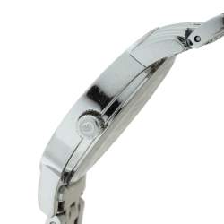 Pre Owned ساعة يد نسائية أيغنر كورتينا أيه 26300 ستانليس ستيل فضي 35 مم