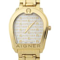 مملوكة مسبقًا ساعة يد نسائية أيغنر A48100  فيرونا ستانلس ستيل صدف بيضاء  33 مم