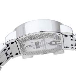 Pre Owned Aigner Mother of Pearl Stainless Steel Genua Due A31600 Women's Wristwatch 31 mm