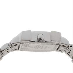 Pre Owned Aigner Silver Stainless Steel Genua Due A31600 Women's Wristwatch 31 mm