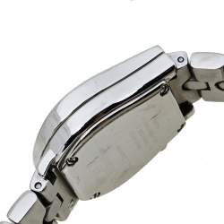 Pre Owned Aigner Mother of Pearl Stainless Steel Diamond Ravenna A02200 Women's Wristwatch 24 mm