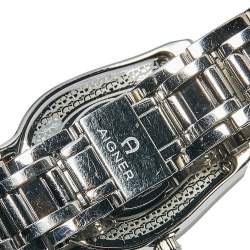 Aigner Mother Of Pearl Stainless Steel Verona A48100 Women's Wristwatch 33 mm