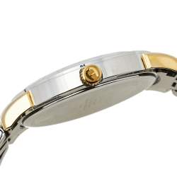 Pre Owned Aigner Silver Two-Tone Stainless Steel Cortina A26300 Women's Wristwatch 36 mm