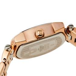 Pre Owned Aigner Mother Of Pearl Two-Tone Stainless Steel Arco A34200 Women's Wristwatch 26 mm