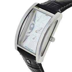 Aigner Mother of Pearl Stainless Steel Modena Nudo A16100 Unisex Wristwatch 30 mm