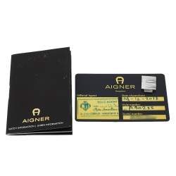 Pre Owned ساعة يد نسائية أيغنر ميسينا A40200 ستانلس ستيل صدف 29 مم