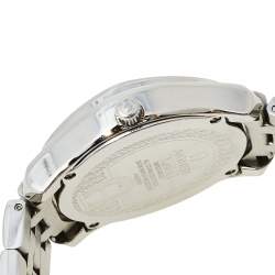 Pre Owned Aigner White Stainless Steel Lazio A42200 Women's Wristwatch 36 mm