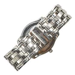 Pre Owned Aigner White Stainless Steel Lazio A42200 Women's Wristwatch 36 mm