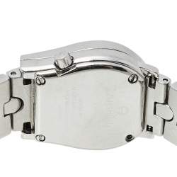 Pre Owned Aigner Mother of Pearl Stainless Steel Diamond Verona A01200 Women's Wristwatch 24 mm