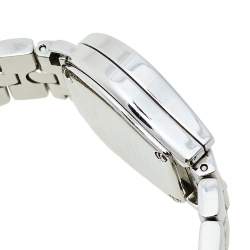 Pre Owned Aigner Mother of Pearl Stainless Steel Diamond Verona A01200 Women's Wristwatch 24 mm