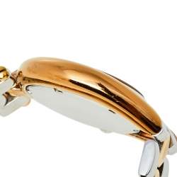 Pre Owned ساعة يد نسائية أيغنر أمبريا A49300 ستانلس ستيل ثنائية اللون صدف 35مم