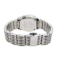Pre Owned Aigner Silver Stainless Steel Ravenna Nuovo A25200 Women's Wristwatch 24 mm