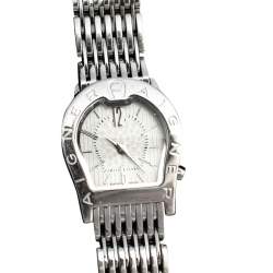 Pre Owned Aigner Silver Stainless Steel Ravenna Nuovo A25200 Women's Wristwatch 24 mm