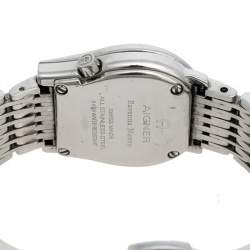 Pre Owned Aigner Silver Stainless Steel Ravenna Nuovo A25200 Women's Wristwatch 24 mm