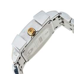 Pre Owned ساعة يد نسائية أيغنر جنوا ديو أيه31600 ستانلس ستيل لونين صدف 34 مم