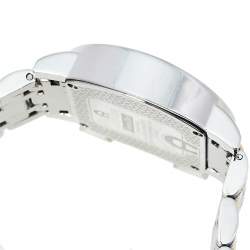 Pre Owned ساعة يد نسائية أيغنر جنوا ديو أيه31600 ستانلس ستيل لونين صدف 34 مم