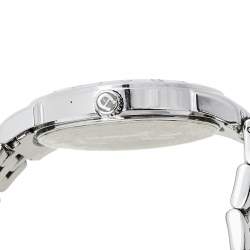 Pre Owned Aigner Silver Stainless Steel Cortina A26300 Women's Wristwatch 36 mm
