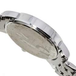 Pre Owned Aigner Silver Stainless Steel Cortina A26300 Women's Wristwatch 36 mm