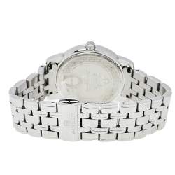 Pre Owned Aigner Silver Stainless Steel Cortina A26300 Women's Wristwatch 36 mm