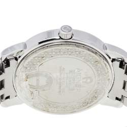 Pre Owned Aigner Silver Stainless Steel Cortina A26300 Women's Wristwatch 36 mm