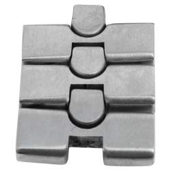 Pre Owned Aigner Black Stainless Steel Ravenna A02102 Women's Wristwatch 33 mm