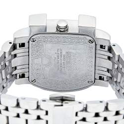 Pre Owned Aigner Mother of Pearl Stainless Steel Genua Due A31600 Women's Wristwatch 31 mm