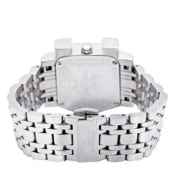 Pre Owned Aigner Mother of Pearl Stainless Steel Genua Due A31600 Women's Wristwatch 31 mm