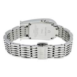 Pre Owned Aigner White Stainless Steel Olbia A29211 Women's Wristwatch 20 mm