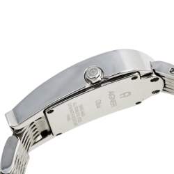 Pre Owned Aigner White Stainless Steel Olbia A29211 Women's Wristwatch 20 mm