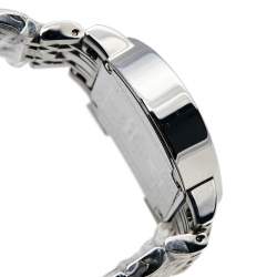 Pre Owned Aigner Silver Stainless Steel Genua Due A31600 Women's Wristwatch 31 mm