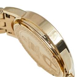 Aigner Mother of Pearl Gold Plated Stainless Steel Cortina A26100 Women's Wristwatch 38 mm