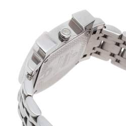 Pre Owned Aigner Mother of Pearl Stainless Steel Genua Due A31600 Women's Wristwatch 31 mm