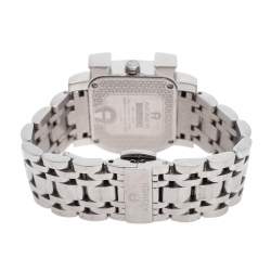 Pre Owned Aigner Mother of Pearl Stainless Steel Genua Due A31600 Women's Wristwatch 31 mm