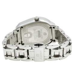 Pre Owned Aigner Silver Stainless Steel Verona A48100 Women's Wristwatch 33 mm