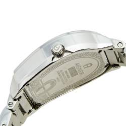 Pre Owned Aigner Silver Stainless Steel Verona A48100 Women's Wristwatch 33 mm