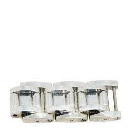 Pre Owned Aigner Silver Stainless Steel Verona A48100 Women's Wristwatch 33 mm