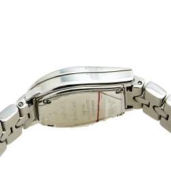 Pre Owned Aigner Mother of Pearl Stainless Steel Ravenna Quadro A02200 Women's Wristwatch 24 mm