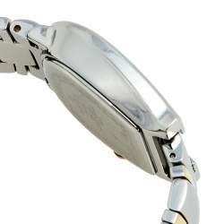 Pre Owned Aigner Mother of Pearl Two Tone Stainless Steel Messina A40200 Women's Wristwatch 29 mm