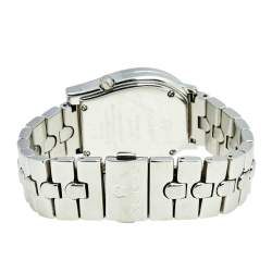 Pre Owned Aigner White Stainless Steel Ravenna A02106 Women's Wristwatch 33 mm