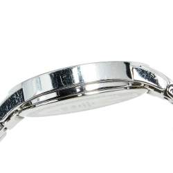 Pre Owned Aigner Silver Stainless Steel Cortina A26300 Women's Wristwatch 35 mm