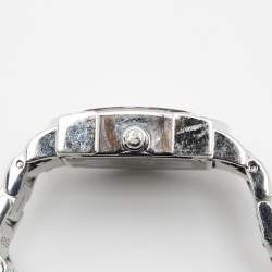 Pre Owned Aigner Mother of Pearl Stainless Steel Genua Due A31600 Women's Wristwatch 31 mm