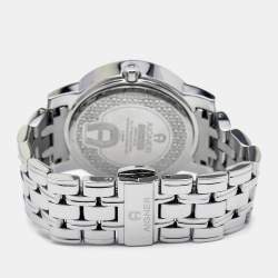 Pre Owned Aigner Mother of Pearl Stainless Steel Cortina A26300 Women's Wristwatch 36 mm