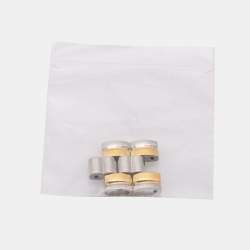 Pre Owned Aigner Silver Two Tone Stainless Steel Bologna A55200 Women's Wristwatch 36 mm